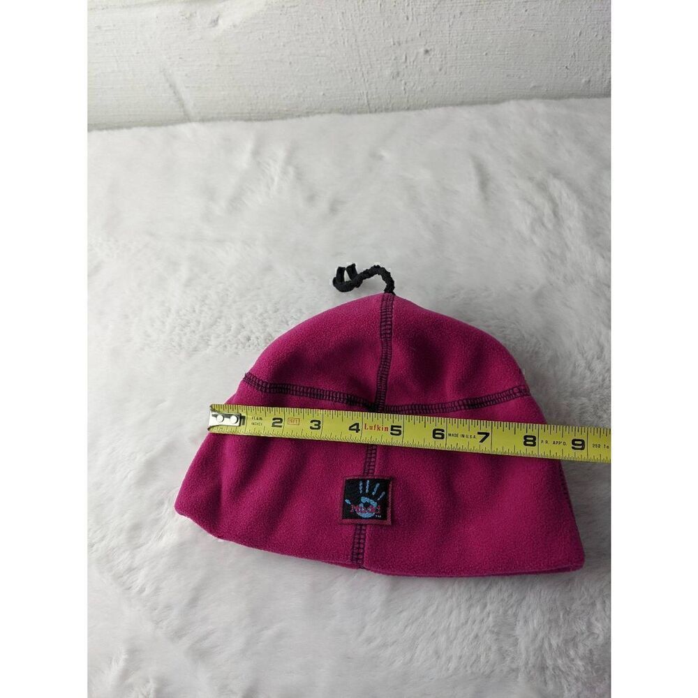 Vintage Y2K Mudd‎ Pink Winter Hat Mitten Scarf Set Fleece One Size Hot Pink - Picture 9 of 10
